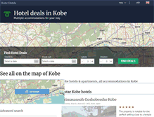 Tablet Screenshot of hotelsinkobe.com